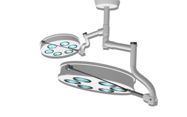 Surgical lamps clipart