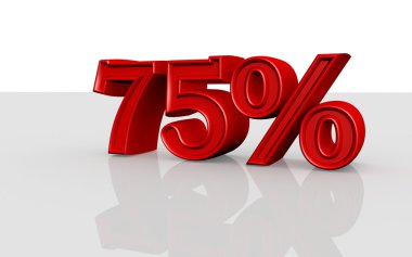 % 75