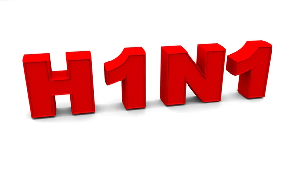 H1N1 — Stock Photo, Image