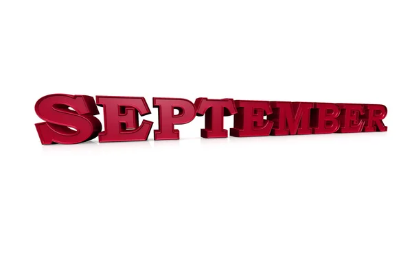September sign — Stock Photo, Image