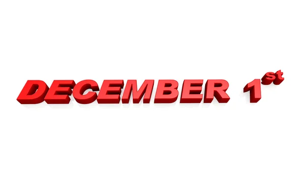 Desember pertama — Stok Foto