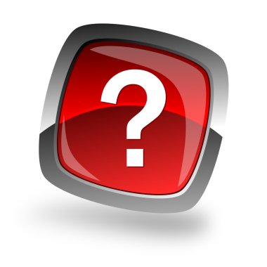 Question internet icon clipart