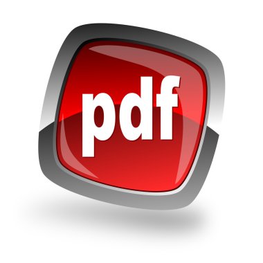 Pdf file internet icon clipart