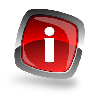 Information internet icon clipart