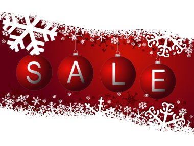 Winter sale clipart