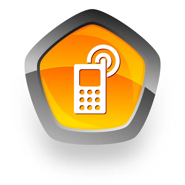 Cellphone internet button — Stock Photo, Image