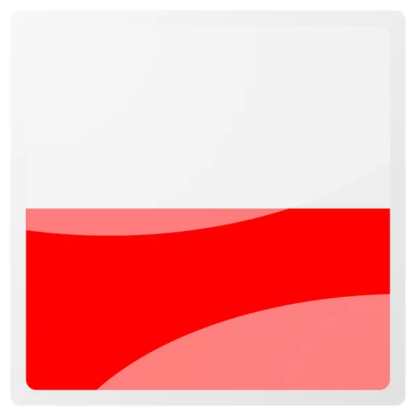 Польська-Аква кнопки — стокове фото