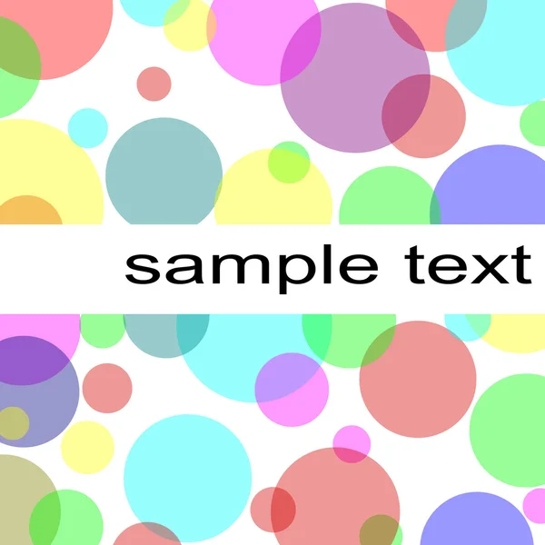 Pastel circles background — Stock Photo, Image