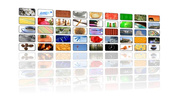 Multimedia center presentation — Stock Photo, Image