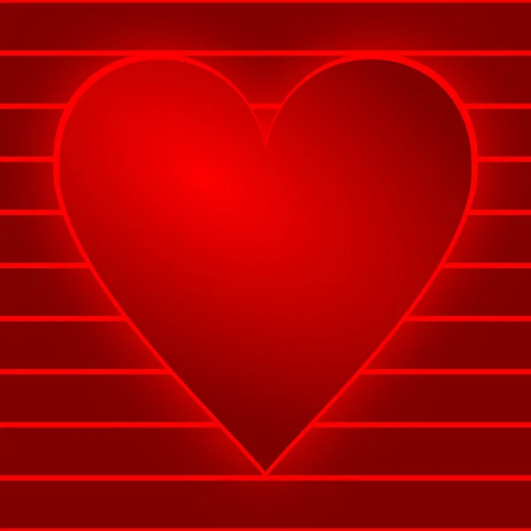 Valentines fundo com coração — Fotografia de Stock