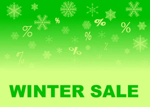 stock image Winter sale