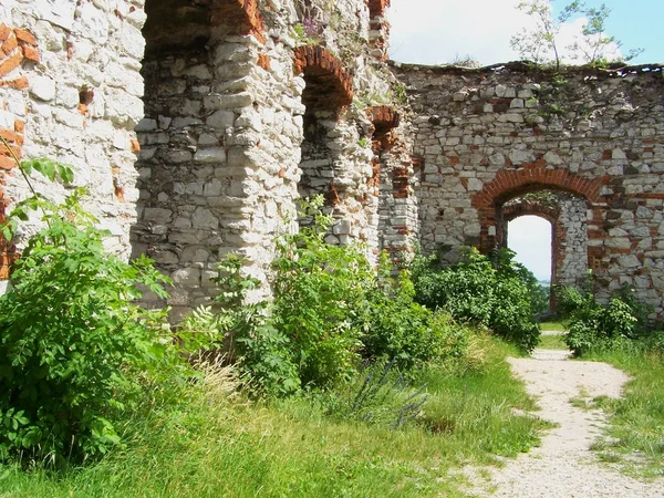 Castel vechi ruinat — Fotografie, imagine de stoc