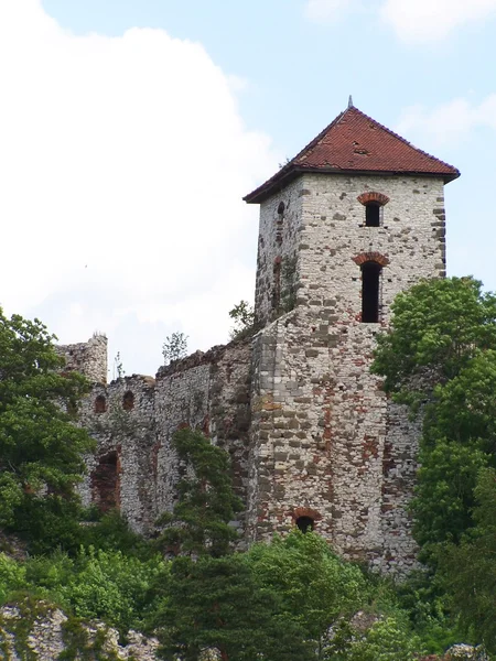 Старый разрушенный замок — стоковое фото