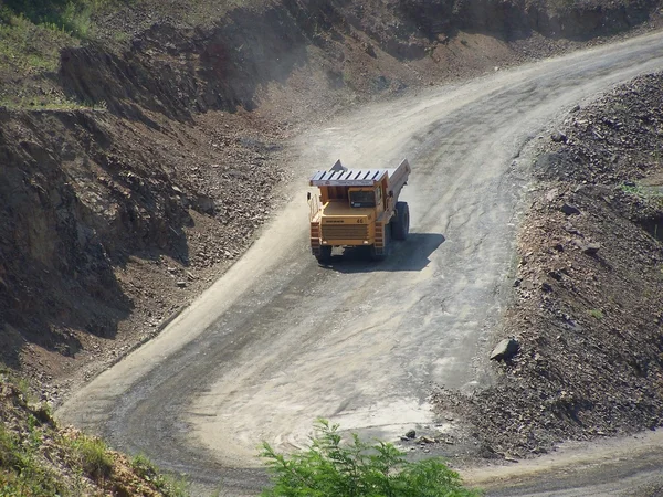 stock image Limestone mine