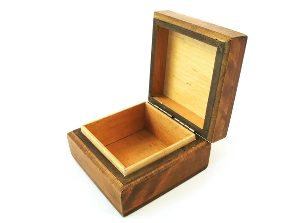 Dřevěný box — Stock fotografie