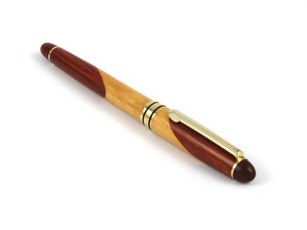 Drewniany długopis — Zdjęcie stockowe
