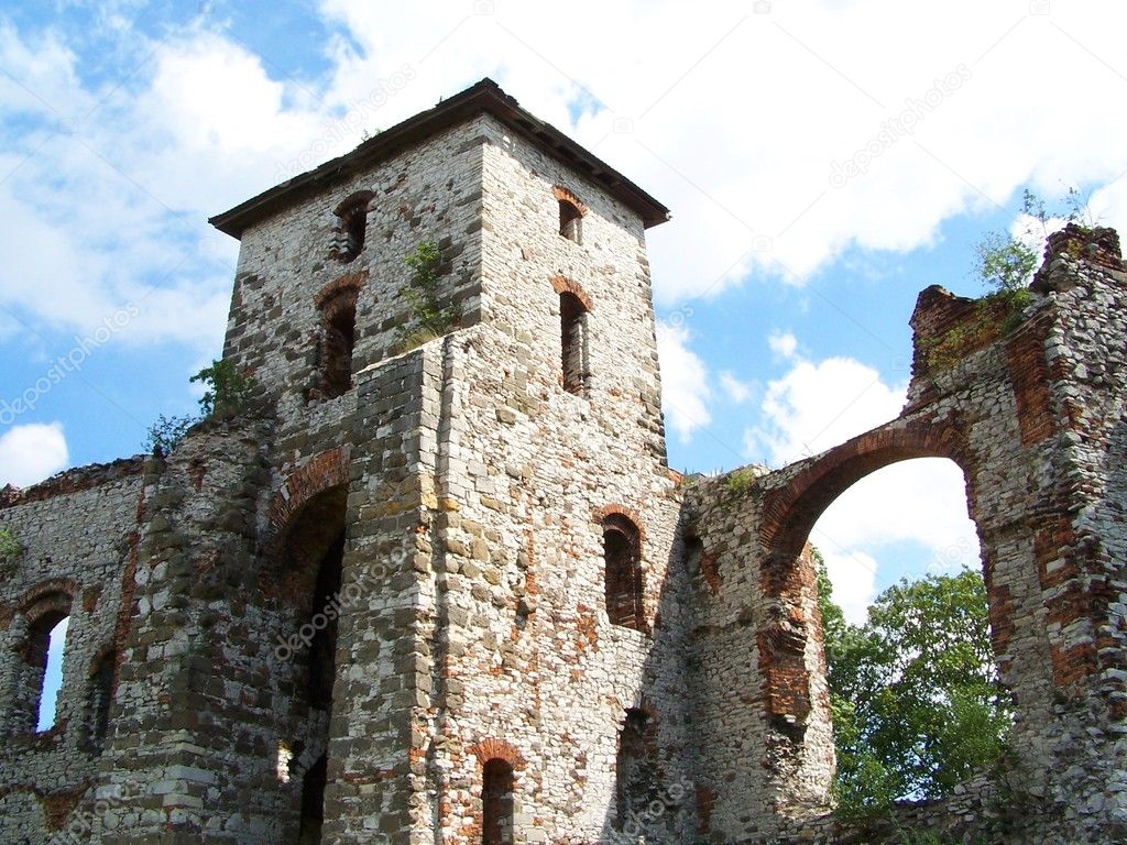 Old ruined castle — Stock Photo © alexwhite #2142646