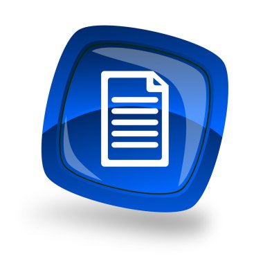 Document internet icon clipart