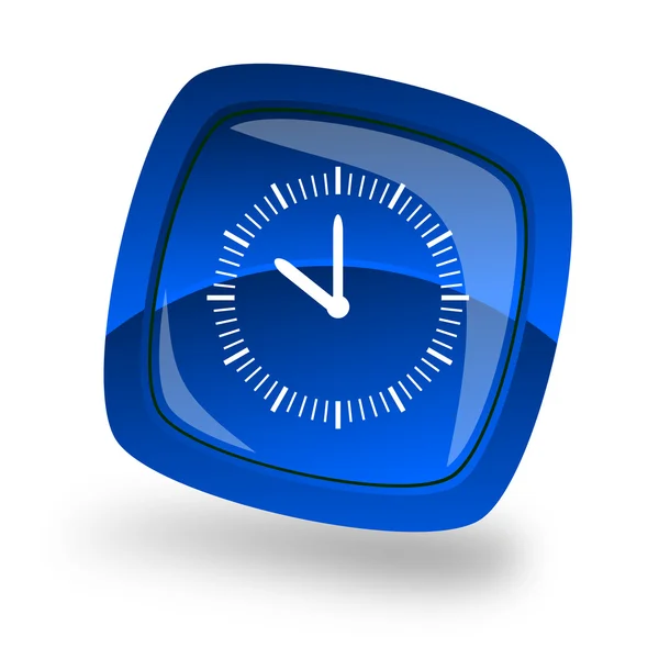 Relógio botão internet — Fotografia de Stock