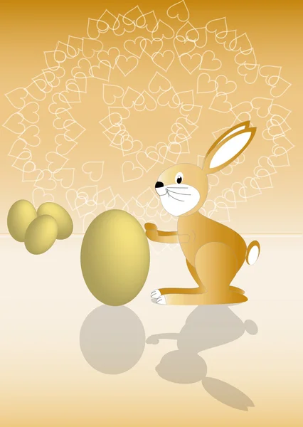 Gold Easter — Stock Photo, Image