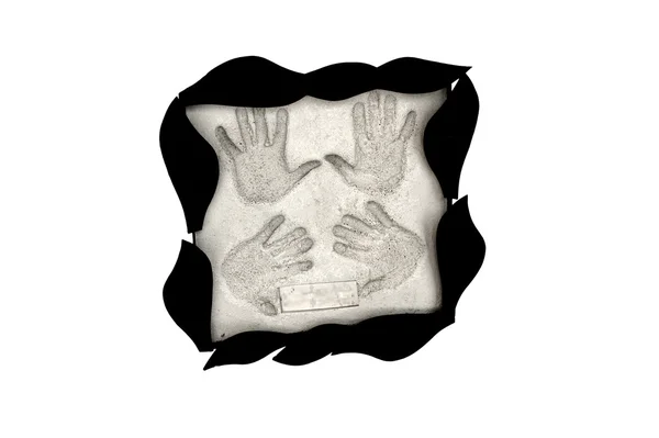 Amprente de mână — Fotografie, imagine de stoc