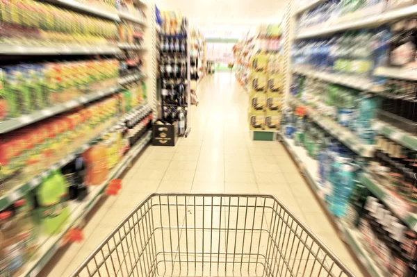 Compras en Supermercado — Foto de Stock