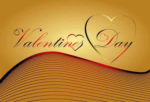 Светлый день Святого Валентина — стоковый вектор
