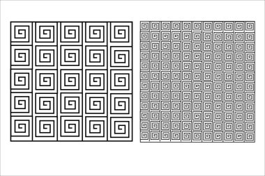 güzel, şeffaf siyah geometrik