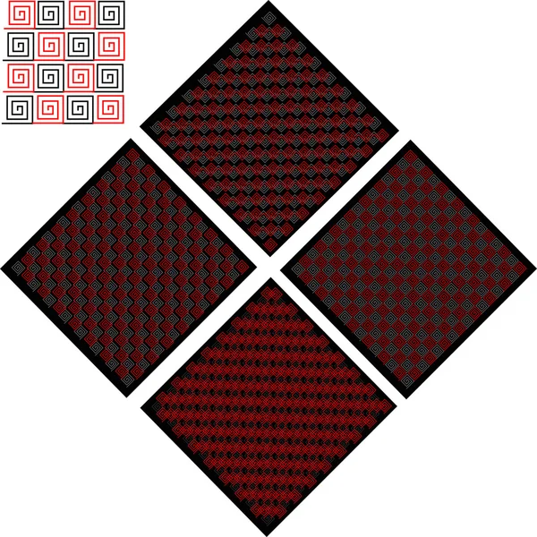 Hermoso, moderno geométrico transparente — Archivo Imágenes Vectoriales