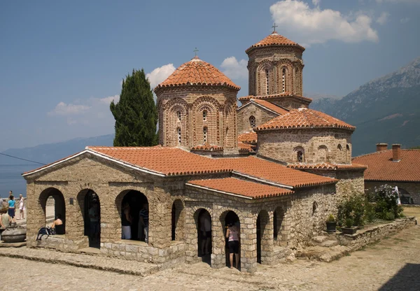 Монастир Святого Наум, Охридське озеро — стокове фото