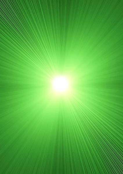 Yeşil yıldız — Stok fotoğraf