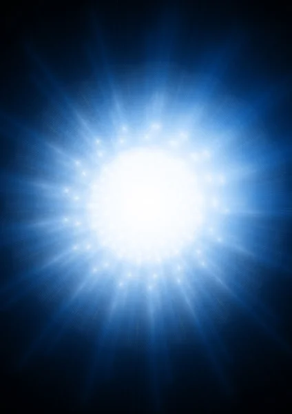 Абстрактний фон з блакитною зіркою — стокове фото