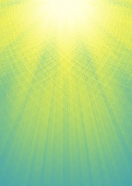 태양 광선을 봄 — 스톡 사진