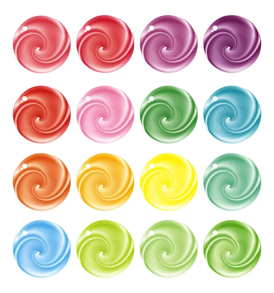 Set of candy — Stock Vector
