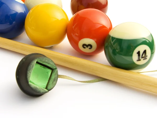 Billiard balls — Stock Photo, Image