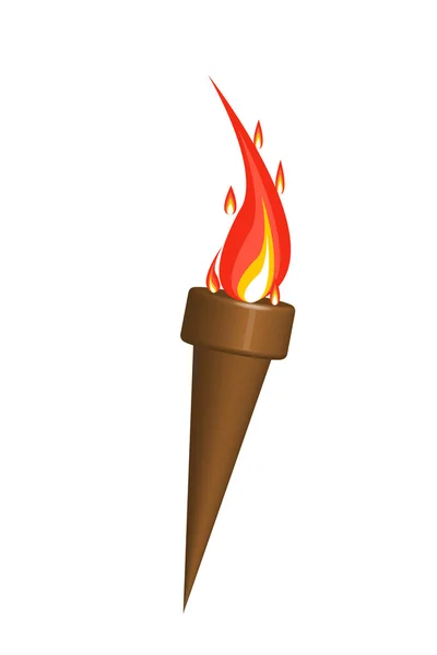 Факел — стоковый вектор