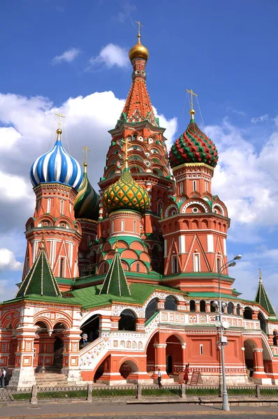 stock image Church in moscow on a red square