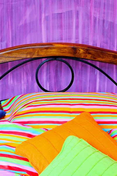Красочные подушки — стоковое фото