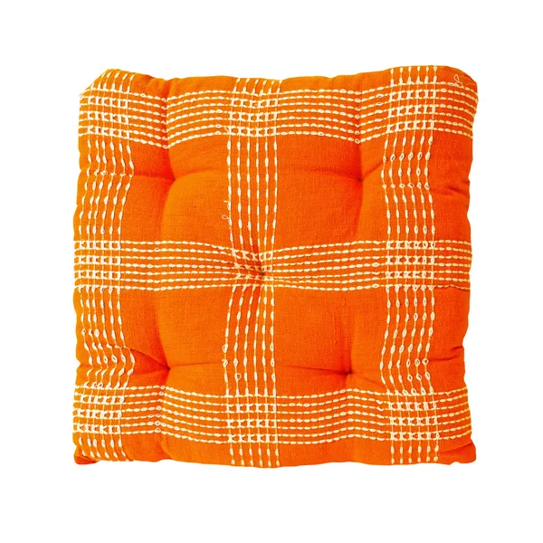 Oranžový polštář — Stock fotografie