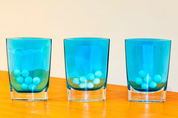 Μπλε γυαλί — Φωτογραφία Αρχείου