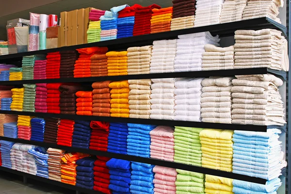 Handdoeken plank — Stockfoto
