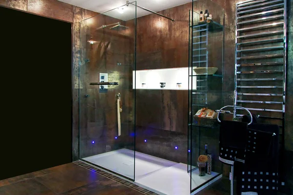 Luxusní sprchový kout — Stock fotografie