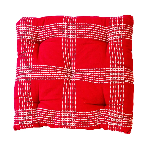 Kırmızı yastık — Stok fotoğraf