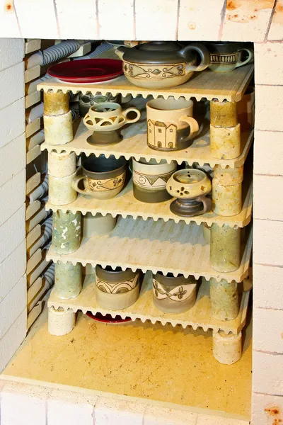 陶瓷窑炉烘箱 — 图库照片