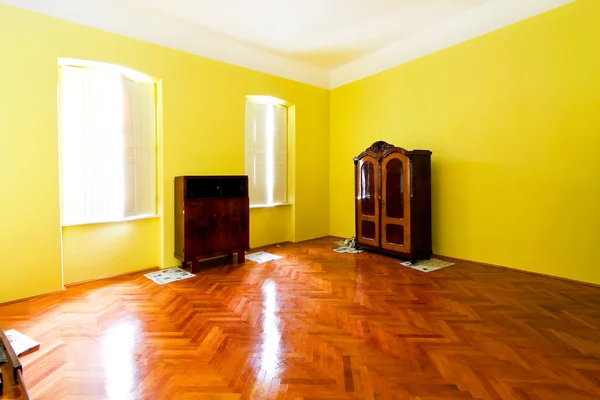 Interior amarelo — Fotografia de Stock
