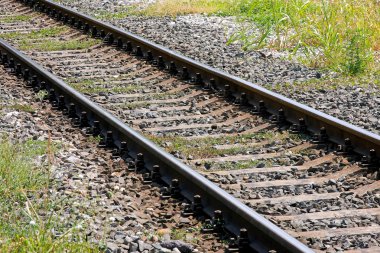 Rail tracks clipart