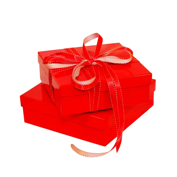 Caixa vermelha — Fotografia de Stock