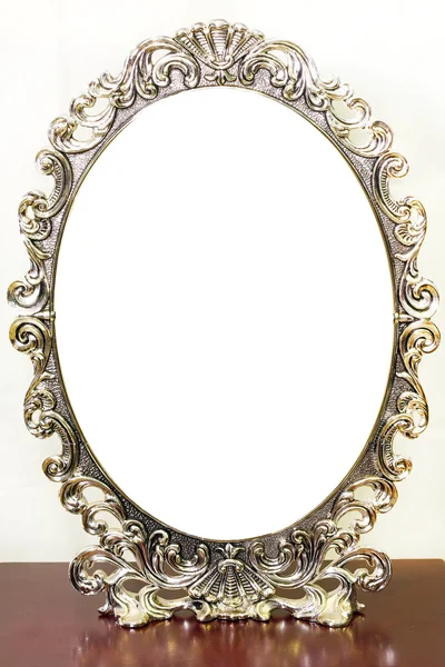 Silver mirror — Stock Photo, Image