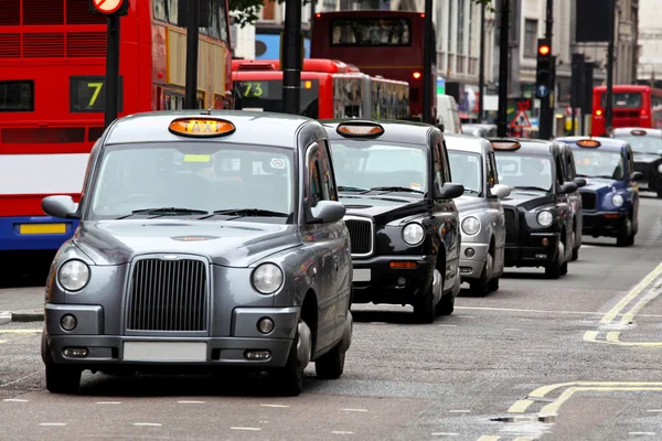 Londra Taksi - Stok İmaj