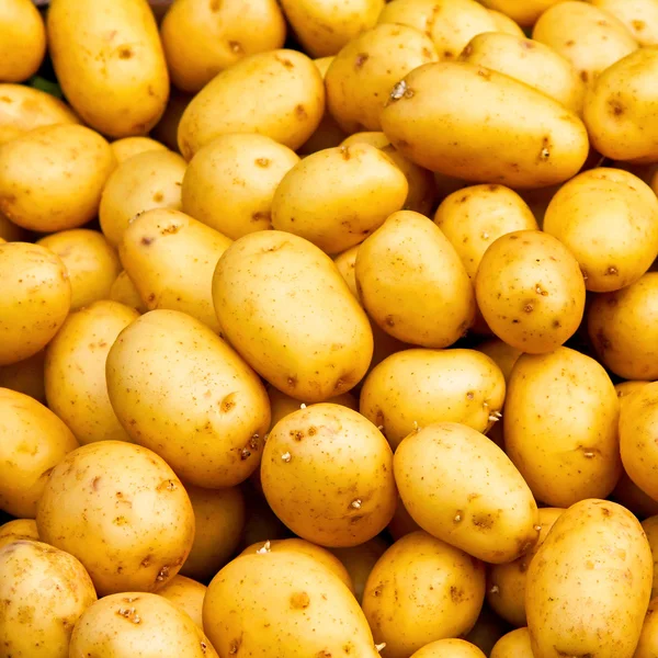 Картопля візерунком — стокове фото